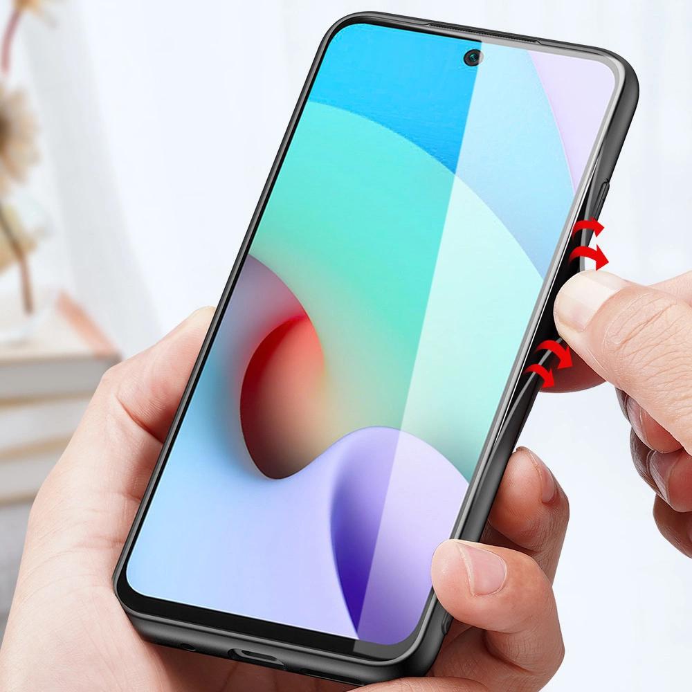 Чехол Dux Ducis Fino, крышка из нейлонового материала, Xiaomi Redmi 10 Blue