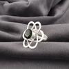 Green Onyx Gemstone Jewelry, 925 Solid Sterling Silver Ring, Handmade Jewelry Ring, Onyx Silver Jewelry, Onyx Silver Ring Gift For Her
