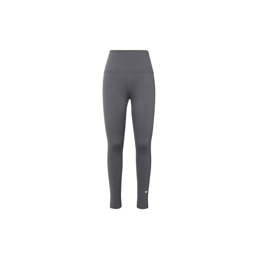 Nike Therma-Fit One Solid High-Waisted Nine-Point Tight Casual Sports Pants Women Bottoms Iron-Gray FB8613-068