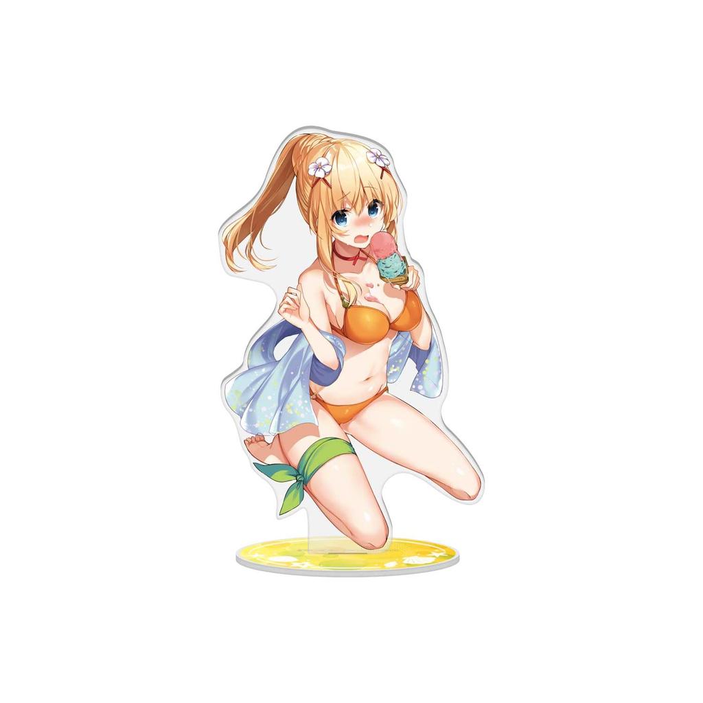 KADOKAWA Blessing on This Wonderful Big Acrylic Stand Darkness x W12cm Acrylic KonoSuba God's World! ~Summer festa~ - - Approx. H19.4 -