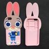 For Iphone 5 5s 6 6plus Zootopia Judy Hopps Nick Wilde Silicone Mobile Cover With Shockproof Features For Teen Gift