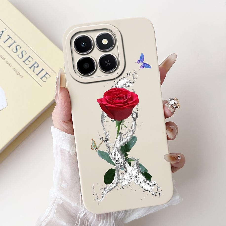 Чехол для телефона Honor X6c Милый мультяшный кролик Сердце-любовь Ударопрочный Funda Для HonorX6c 4G NIC-LX1 NIC-LX2 NIC-LX3 X 6c Capa