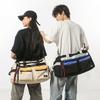 Dry and wet separation outdoor sports and fitness bag, large capacity, stylish and trendy travel bag, nylon casual crossbody carry-on bag