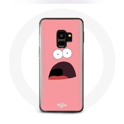Чехол - SpongeBob SquarePants - Samsung Galaxy S9 - Patrick Star - Мягкий - Розовый