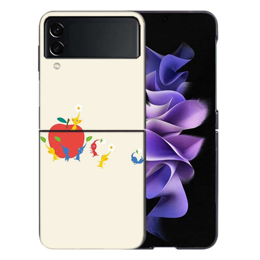 Чехол для игры Pikmin 4 для Samsung Z Flip7 6 Galaxy Case Ударопрочный Z Flip5 Z Flip3 4 5G Жесткий чехол Телефон TPU PC Жесткий Funda