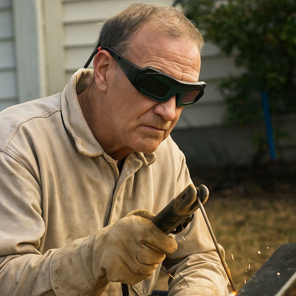 Солнечные сварочные очки с автоматическим затемнением, антибликовые сварочные очки для плазменной резки