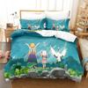 Miss KobayashiS Dragon Maid Bedding Collection Anime ThreePiece Set Adult Kid Bedroom Duvetcover Collections Kawaii Girls Conjunto De Cama
