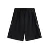 Li-Ning Удобные Универсальные Простые Спортивные Шорты Мужские Шорты Черные AKSV747-2