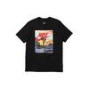 Sunset Print Crewneck T-Shirt Men Tops Black DH0053-010
