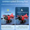 360° Rotary Car Center Console Decorations Solar Powered Aircraft Ornaments  Desktop Ornament