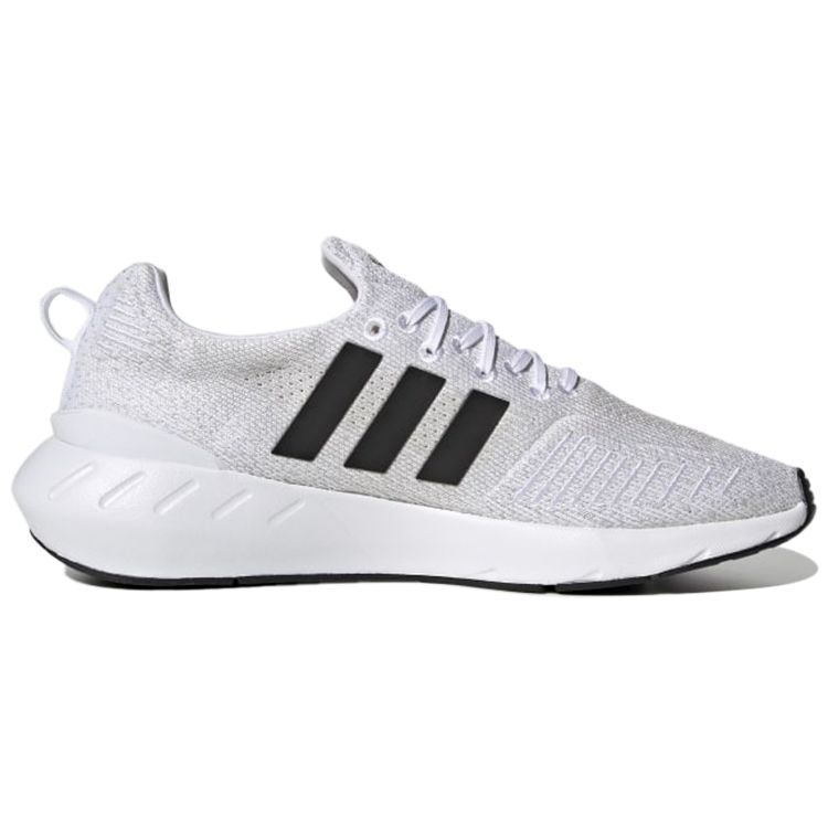Adidas Кроссовки унисекс Swift Run 22 White Grey Cloud-White Core-Black Grey-One GY3047