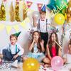 1Set Premium Paper Plastic Happy Birthday Banner Hanging Party Decoration for Photo Backdrop Room Decor Birthday Party Supplies