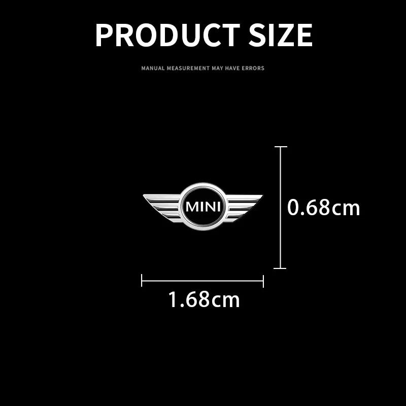 1/2/5/10pcs Car Interior Dekoration Stickers Badges Auto Styling For MINI Cooper JCW WORKS R55 R56 F55 F56 R57 R58 R59 R60 R50 ksgbw33