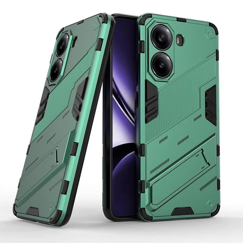 Бронированный противоударный чехол-подставка для телефона POCO X7 Pro, жесткий чехол из ПК + силиконовый бампер для телефона Xiaomi POCO X7 Pro X7Pro X 7