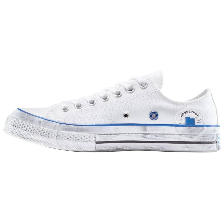 Converse Ader Error X Chuck 70 Low Tofu Oyster Unisex Sneakers Cream Oyster-White Blue A14289C