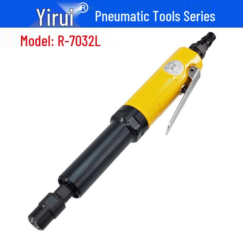 Пневматическая шлифмашинка Yirui R-7032L удлиненная - Машина для шлифовки 6 мм, шлифовки 3 мм и полировки