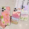 For Xiaomi Redmi 12 12c 4G Case Fashion Flower Dinosaur Soft Phone Cases For Xiaomi Redmi Note 12 Pro 4G Note 12 12s 4G Bumper