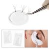 Silicone Clear Round Dot Eyelashes Extension Grafting Lashes Pad Pallet Stand