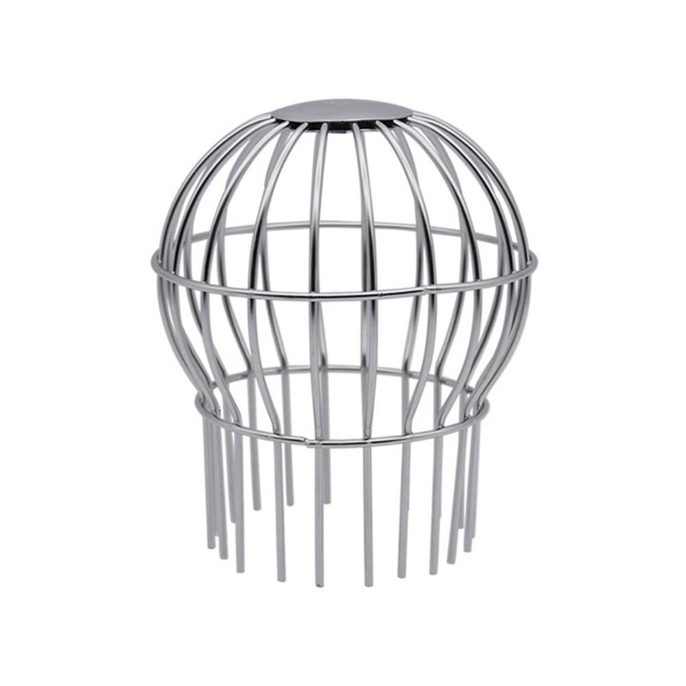 Down Pipe Gutter Balloon Guard Filter Strainer Gutter Protection Downspout Filter Filter to Prevent Leaf 304 Stainless Steel