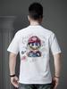 European Goods 2025 Summer New Fashion Brand Cartoon Character Printed Short-Sleeved T-Shirt Men's Casual Top Half-Sleeved T-Shirt