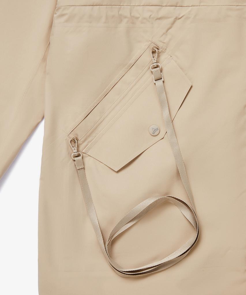 Holubar Eiber 2.5L Rain Jacket Beige