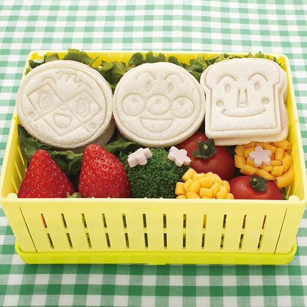 Bandai Анпанман Формочки для печенья Мульти Легкое использование Сделано в Японии