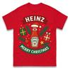 Рождественская футболка Heinz Мужская Женская Унисекс Топы Футболки