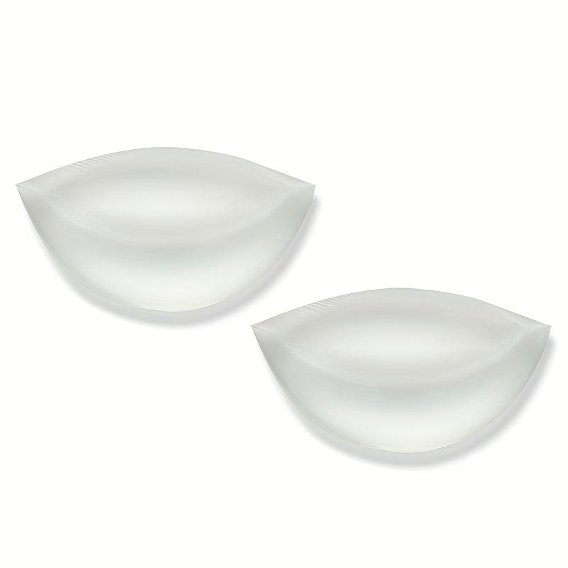 2PCS Invisible Silicone Bra Pads, Push Up Bra Inserts, Women Chest Cups Inserts, Removeable Inserts, Suitable for Bra