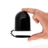 Durable 50Mm Black Universal Tow Bar Cap Prevent Falling Towing Hitch Towball Cover Caravan Trailer Protection Car Accessories