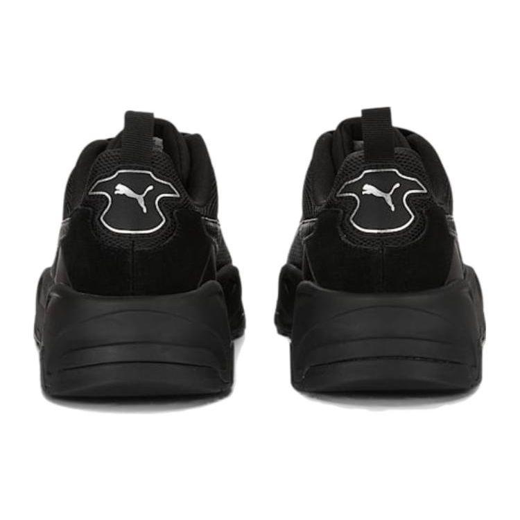 Puma Trinity Series Comfortable Cushioning Mesh Shock Absorption Non-Slip Wear-Resistant Low-Top Casual Running Shoes Unisex Sneaker Black 389289-03