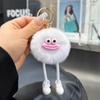 Милые Плюшевые Игрушки с Большими Глазами Брелок Мультяшные Брикеты Брелок Брикеты Брелок-Подвеска для Машины Корейский Плюшевый Подвеска для Школьной Сумки