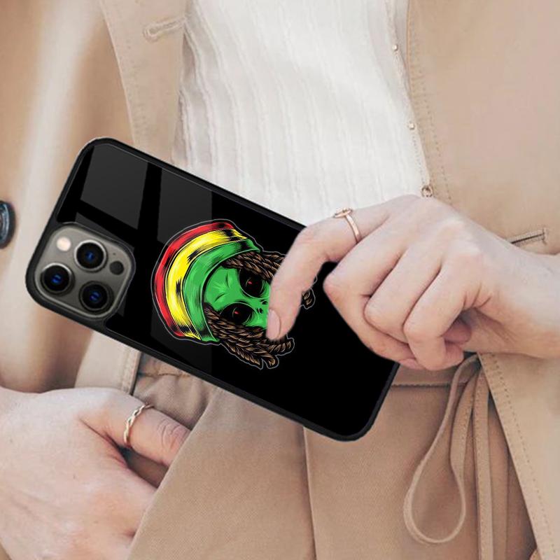 Мультяшный инопланетянин НЛО Магнитный Чехол для Телефона для APPLE iPhone 17 Air 16 14 13 12 Pro Max 15 Plus Беспроводная Зарядка MagSafe Чехол