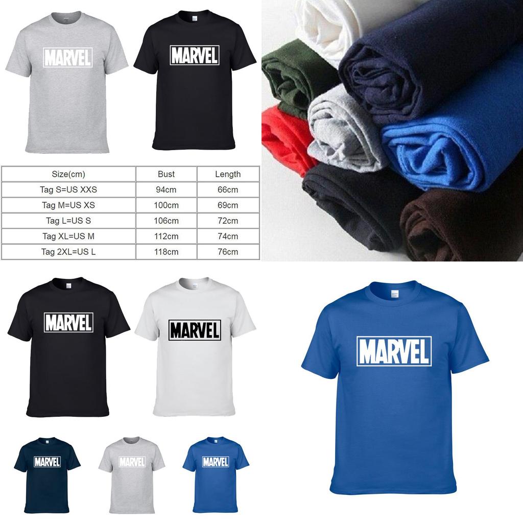 Удобная и стильная футболка Marvel Мстители Финал Хлопок Короткий рукав