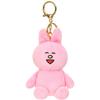 Soft Rabbit Plush Doll Pendant Fluffy Plush Bunny Keychain Bunny Plush Stuffed Toy  Kids Gifts