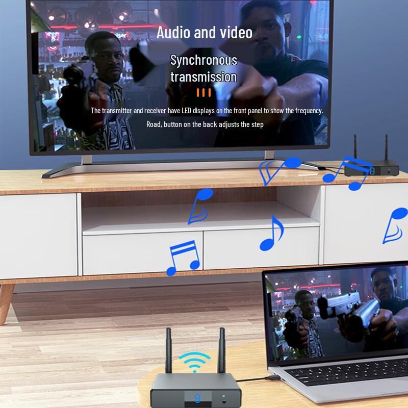 Qantop HDMI Wireless Screen Projector Splitter