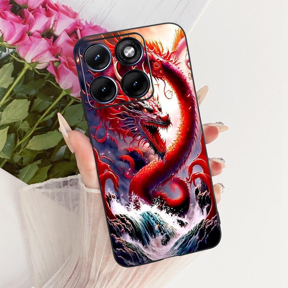 Чехол для Motorola Edge 70 Fusion 2026 Cover Популярный Мультяшный Узор Мягкий Силиконовый Чехол для Телефона Для Edge 70 Fusion+ Shell