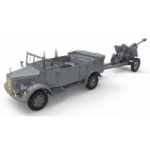 Miniart 1/35 Немецкий Kfz.70 и 7,62-см F.K.39 (р) Пластиковый Моделистский Набор MA35189