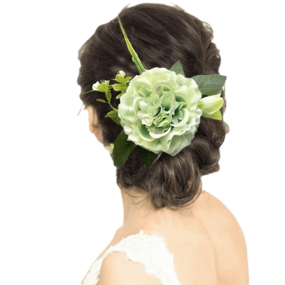 Bohemian Flower Hair Comb Hair Clip Wedding Bride Accessories  Water Splashing Festival