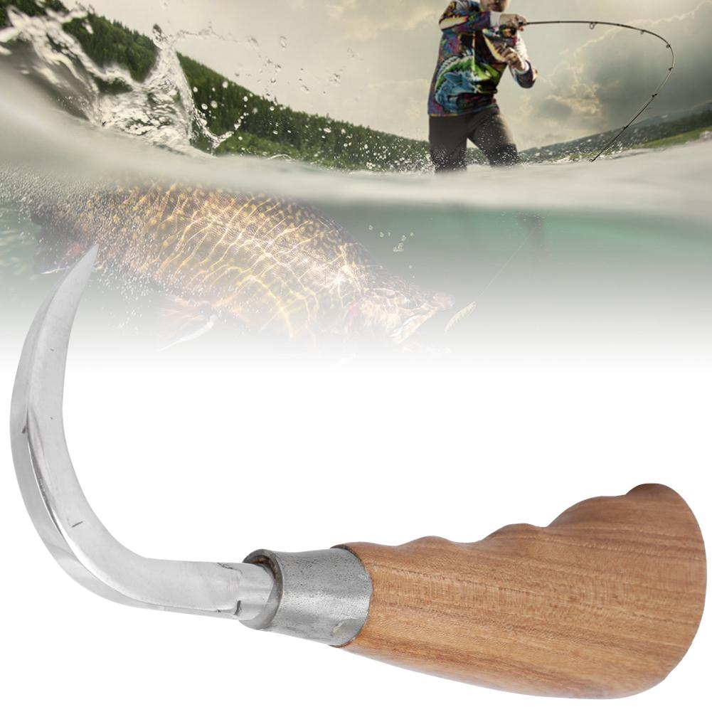 Инструмент для управления рыболовным крючком из нержавеющей стали для подледной рыбалки на лодке