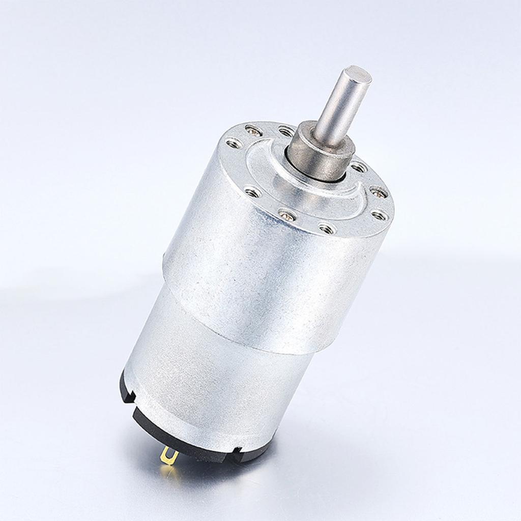 37-528 for DC 12V High Torque Gear Motor All Metal Gear Box Electric Motor 7/12/22/35/45/66/107/200/320/600/960RPM