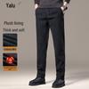 Мужские утолщенные вельветовые повседневные брюки прямого кроя Ya Lu