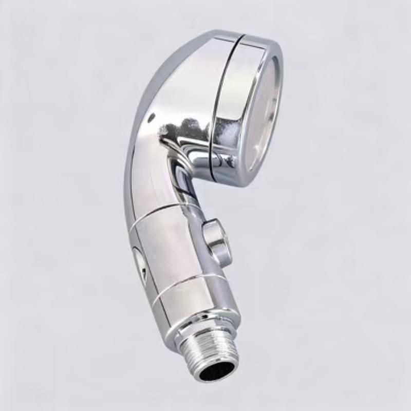 Handheld Shower Head ABS Electroplated Light Luxury Adjustable Massage Rainfall Shampoo Spray High Pressure Handheld Shower Head