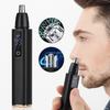 Washable Nose Hair Trimmer Rechargeable Automatic Shaving Nose Trimmer  Unisex