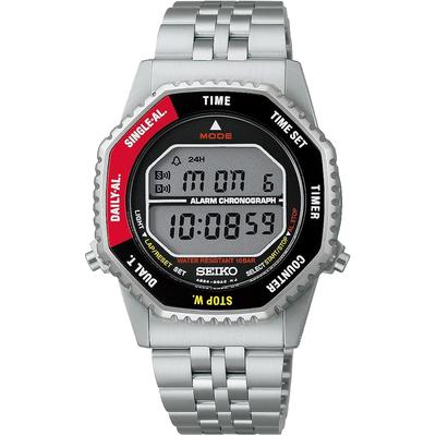 Seiko Selection SBJG019 Мужские Унисекс Цифровые Часы Батарея Кварц Поворотный Переключатель Нержавеющая Сталь