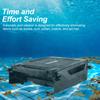 Solar Powered Cordless Robotic Pool Cleaner with Dual Charging 2 Cleaning Modes Auto Obstacle