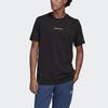Adidas Originals Trefoil Eternal Flame Print Short Sleeve T-Shirt Men Tops Black GK5904