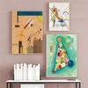 Abstract Poster Geometric Artwork By Wassily Kandinsky Canvas Painting and Wall Art Painting Modern Living Room Home Decoration No Frame