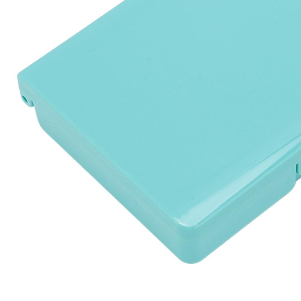 2PCS 12/24 Grids Palette Case Red/Blue Pigment Tray Paint Container Daily Pigment Distribution