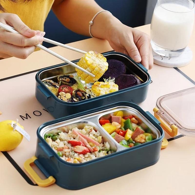 Lunch Box 200ml 304 Thermal Portable Japanese Stainless Steel Lunch Box For Kids Picnic For School Operators Seamless Food Box | Breakfast Boxes