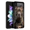 Питбуль Домашняя Собака Питбуль Чехол Для Samsung Galaxy Z Flip 7 6 5 4 3 z Flip7 Flip6 Flip5 Flip4 5G Чехол Для Телефона Flip3 Складной Coque G